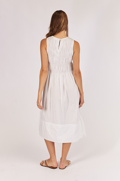 Itami Savane Dress White