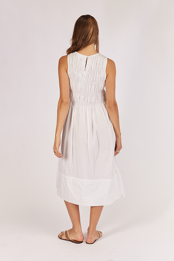 Itami Savane Dress White