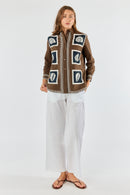 Itami Seashell Shirt Brown