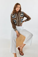 Itami Seashell Shirt Brown