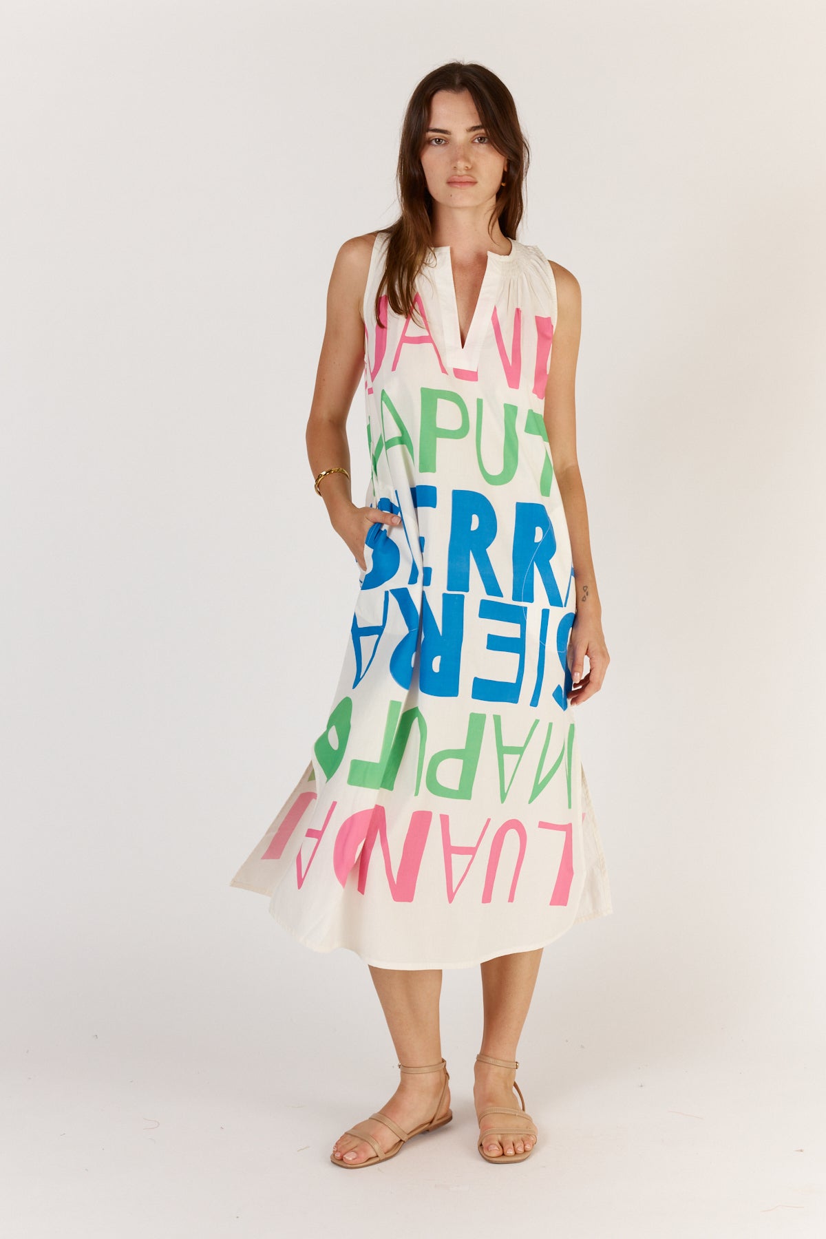 Itami Sierra Sleeveless White