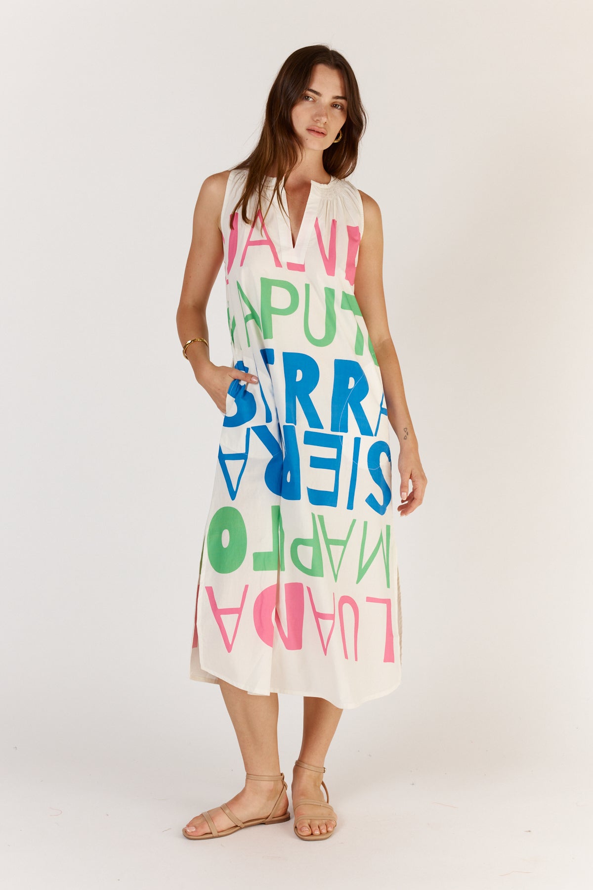 Itami Sierra Sleeveless White