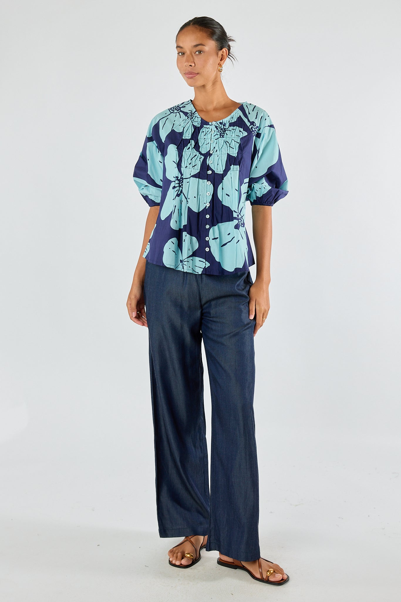 Itami St Jean Top Navy