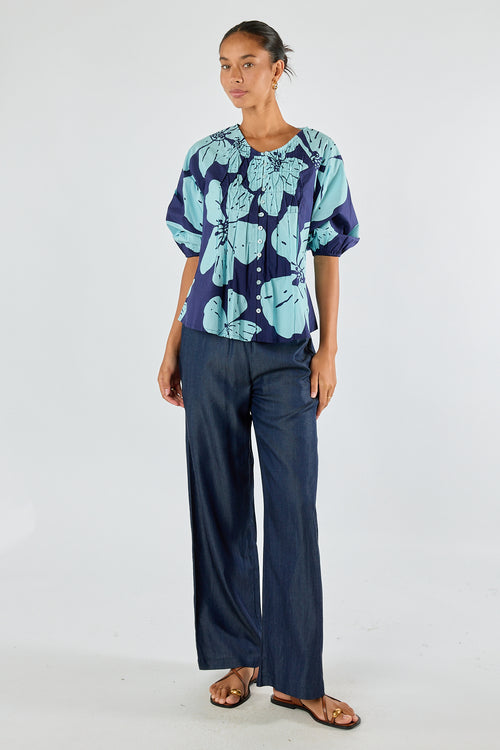 Itami St Jean Top Navy