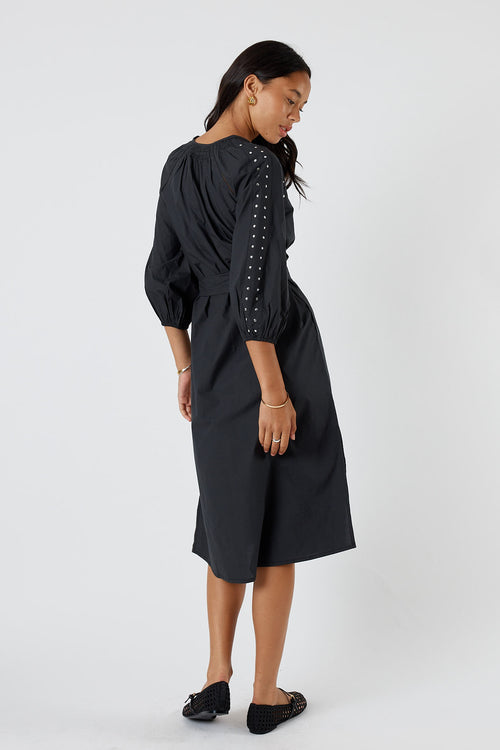 Itami Stud Dress Black