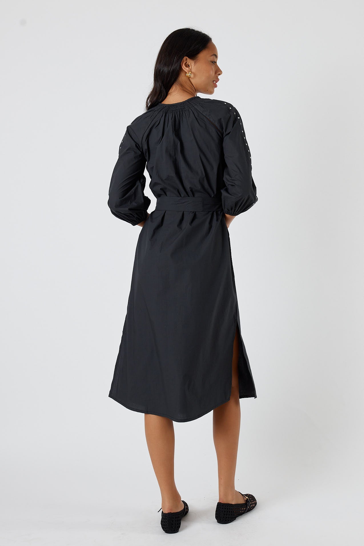 Itami Stud Dress Black