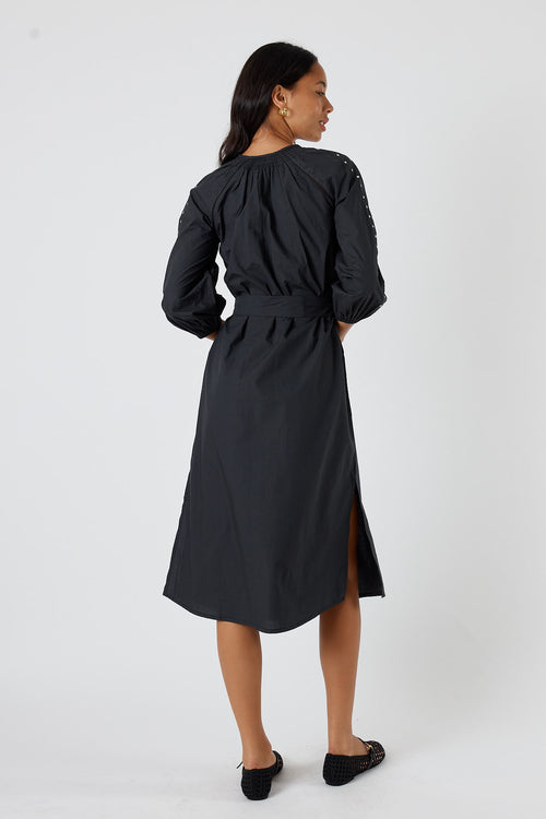 Itami Stud Dress Black