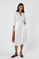 Itami Stud Dress White