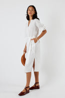 Itami Stud Dress White