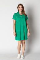 Itami Terri Towel Dress Emerald