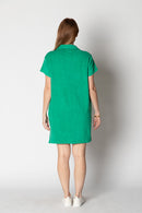 Itami Terri Towel Dress Emerald