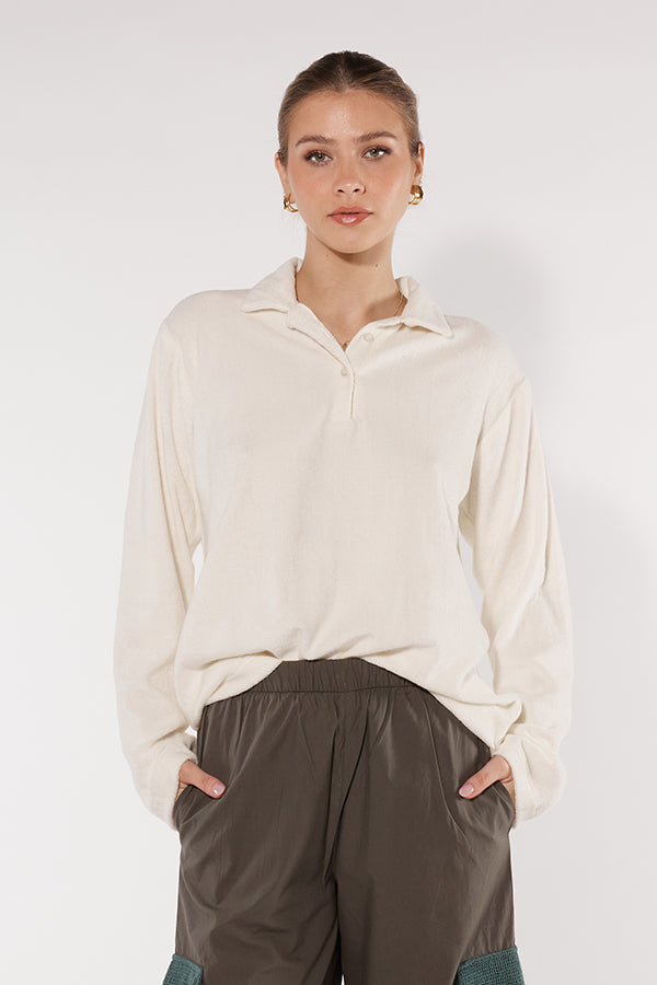 Itami Terri Long Sleeve Shirt Natural