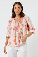 Kabana Agnes Buttoned Top | EXCLUSIVE