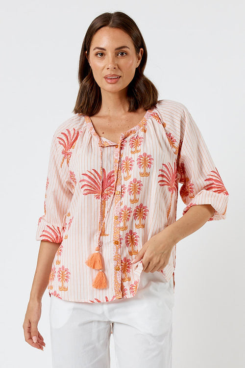 Kabana Agnes Buttoned Top | EXCLUSIVE