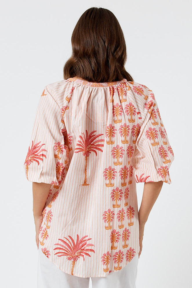 Kabana Agnes Buttoned Top | EXCLUSIVE