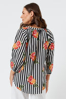 Kabana Inis Buttoned Top Black | EXCLUSIVE