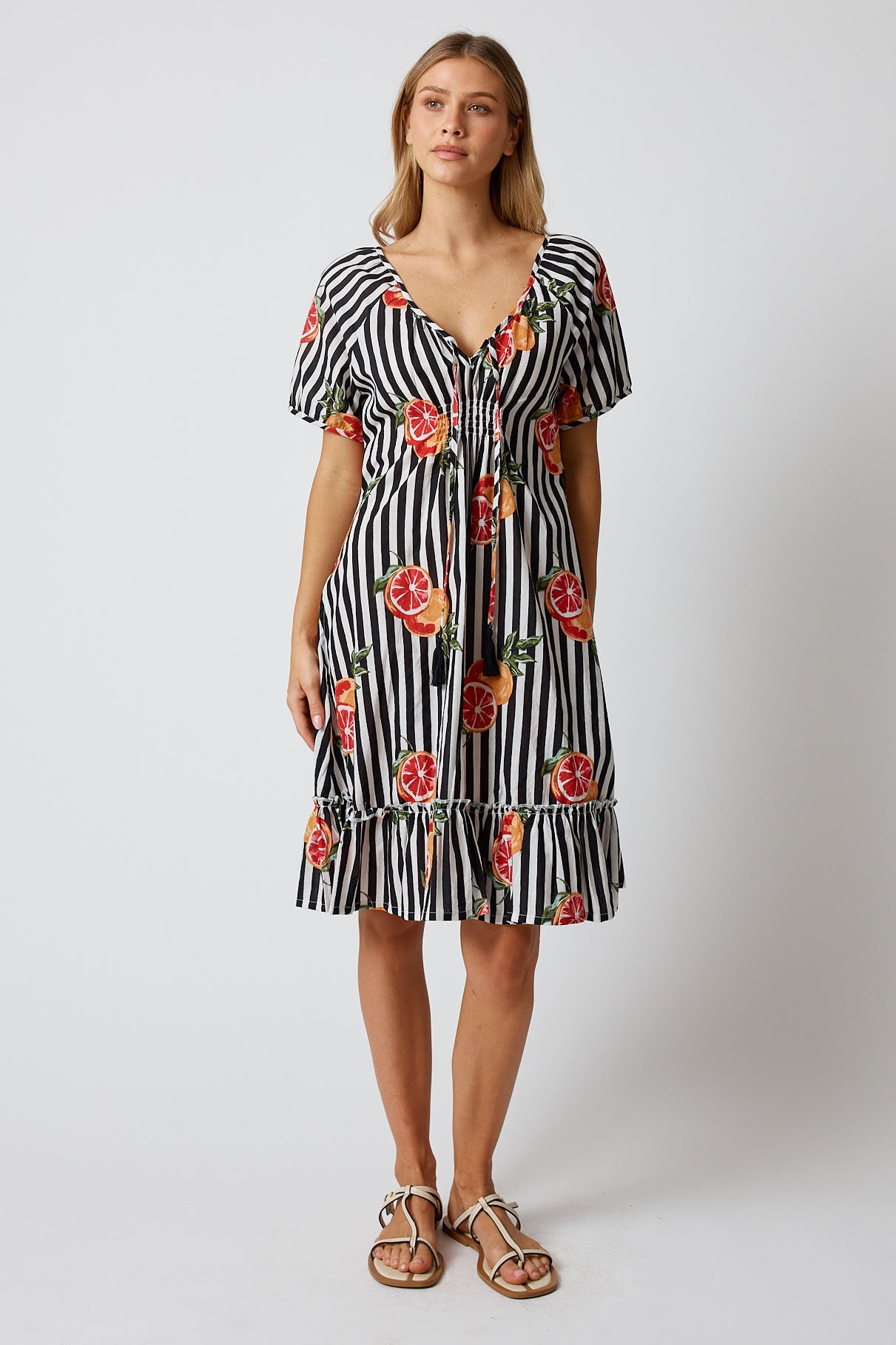 Kabana Inis Shirred Dress Black | EXCLUSIVE