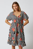 Kabana Inis Shirred Dress Black | EXCLUSIVE