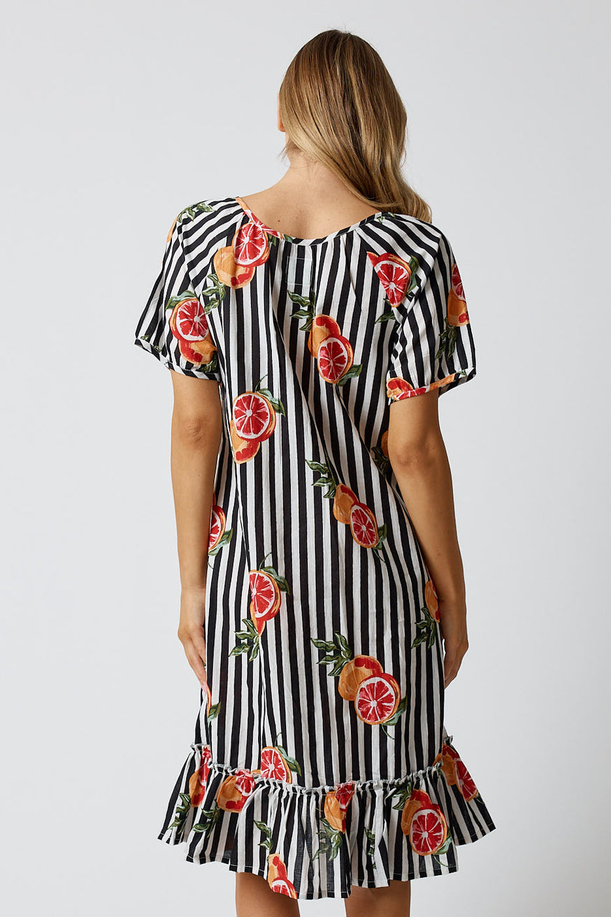 Kabana Inis Shirred Dress Black | EXCLUSIVE