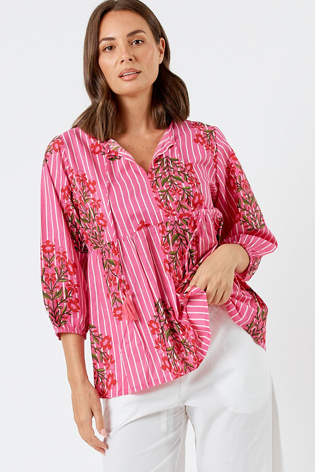 Kabana Lili Top Pink | EXCLUSIVE