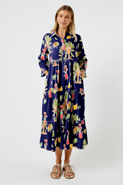 Kabana Sabrina Midi Navy | EXCLUSIVE
