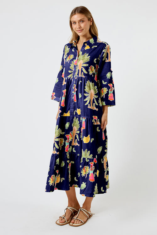 Kabana Sabrina Midi Navy | EXCLUSIVE