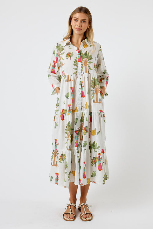 Kabana Sabrina Midi White | EXCLUSIVE