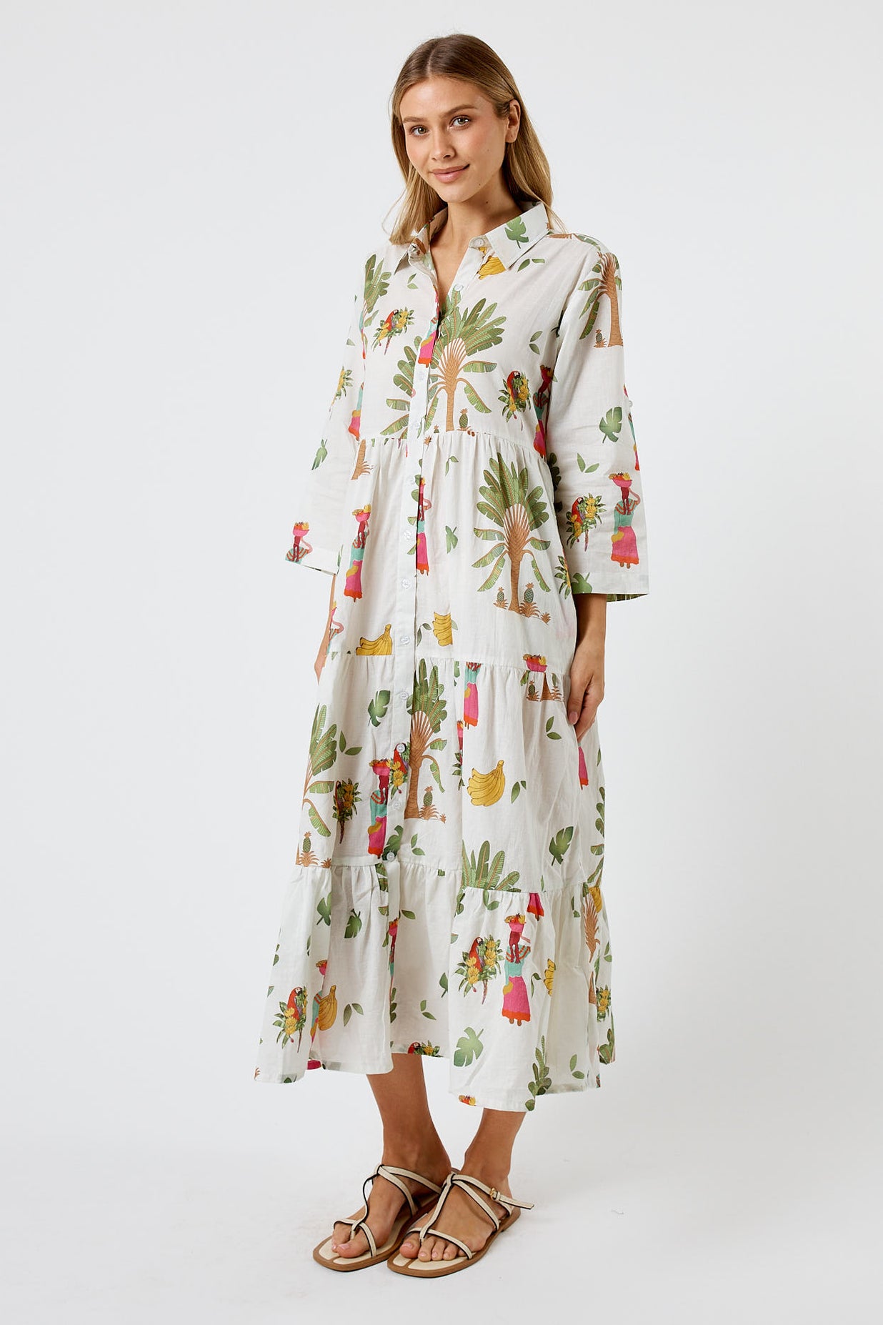 Kabana Sabrina Midi White | EXCLUSIVE