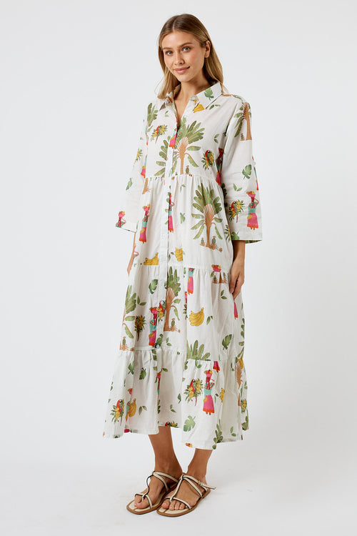 Kabana Sabrina Midi White | EXCLUSIVE
