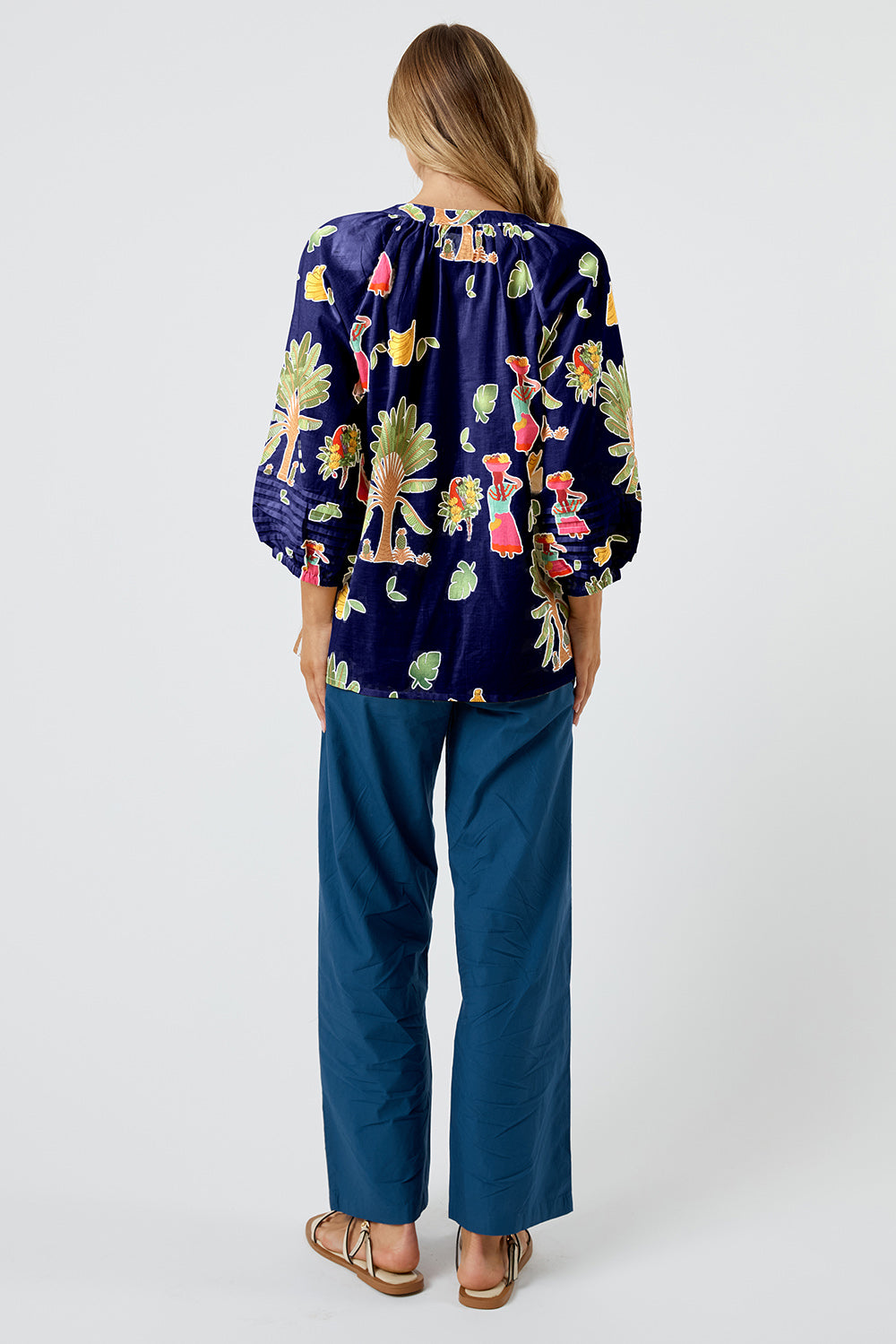 Kabana Sabrina Shirt Navy | EXCLUSIVE