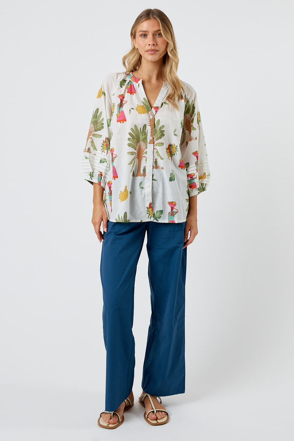 Kabana Sabrina Shirt White | EXCLUSIVE
