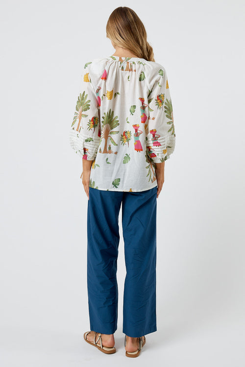 Kabana Sabrina Shirt White | EXCLUSIVE