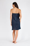 Kalme Ibiza Strapless Slip Navy