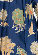 LulaLife Amrita Shirt Navy
