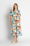LulaLife Alba Midi Print