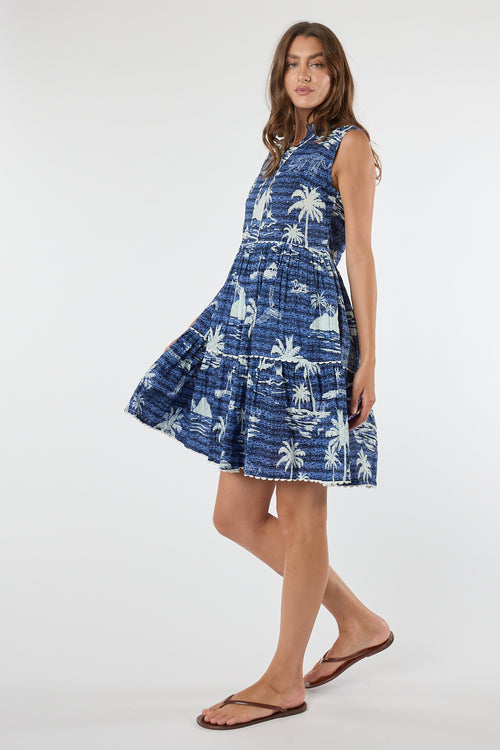 LulaLife Alura Sundress Ocean