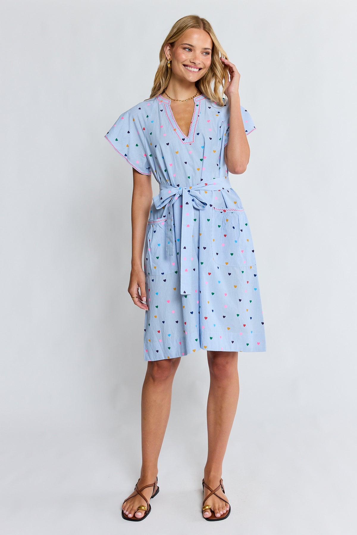 LulaLife Amour Dress Stripe