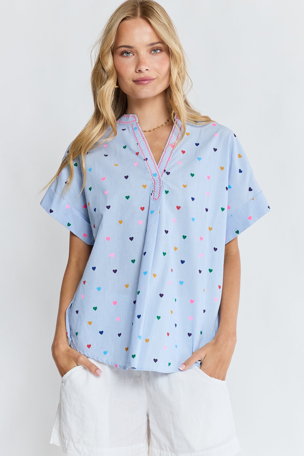 LulaLife Amour Top Stripe