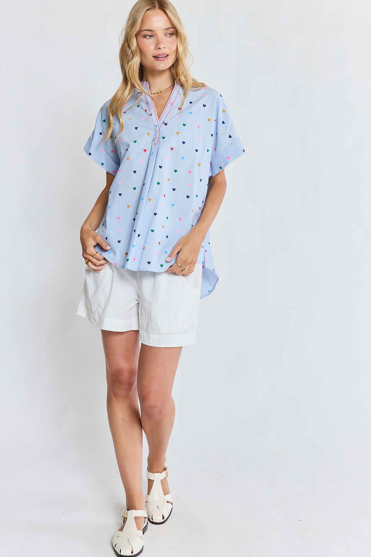 LulaLife Amour Top Stripe