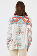 LulaLife Arden Shirt White