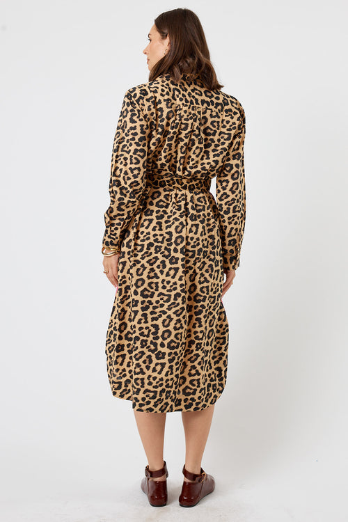 LulaLife Azure Shirtmaker Leopard