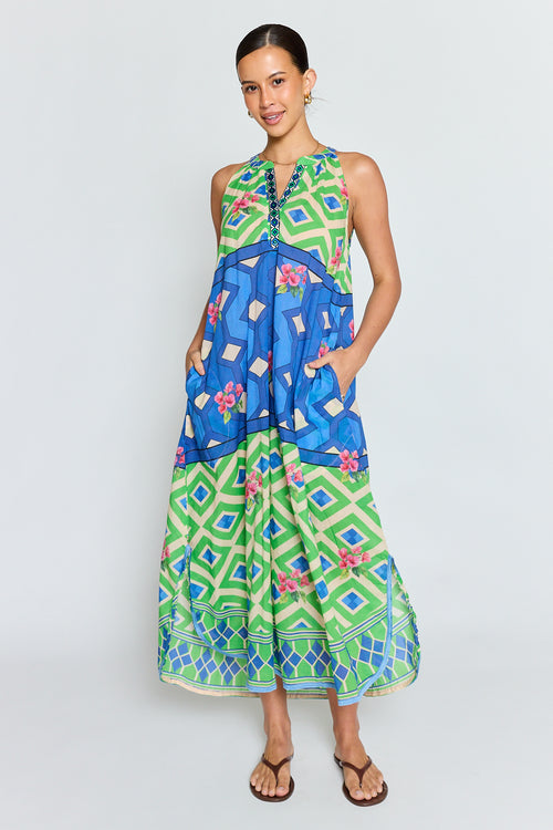 PRE SALE | LulaLife Bella Vista Maxi Blueberry