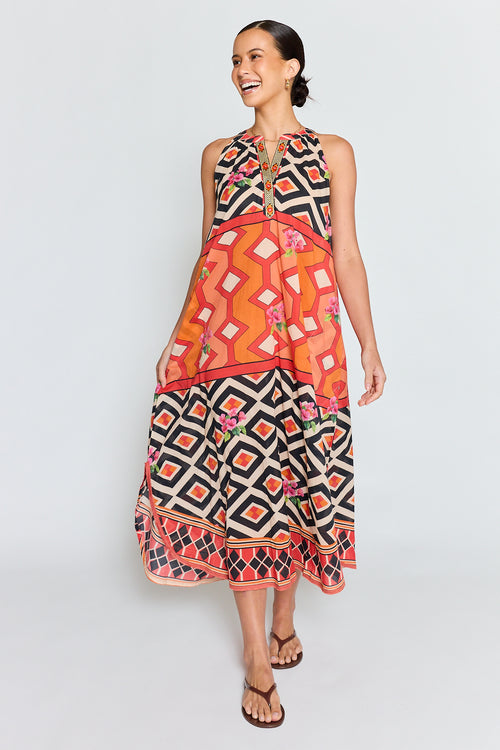 PRE SALE | LulaLife Bella Vista Maxi Tangerine