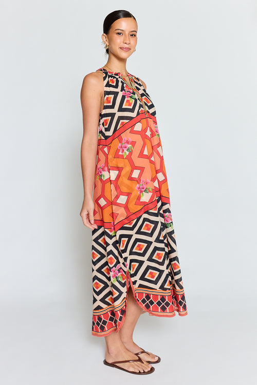 PRE SALE | LulaLife Bella Vista Maxi Tangerine