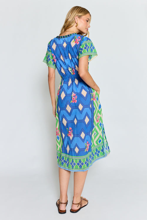 PRE SALE | LulaLife Bella Vista Midi Blueberry