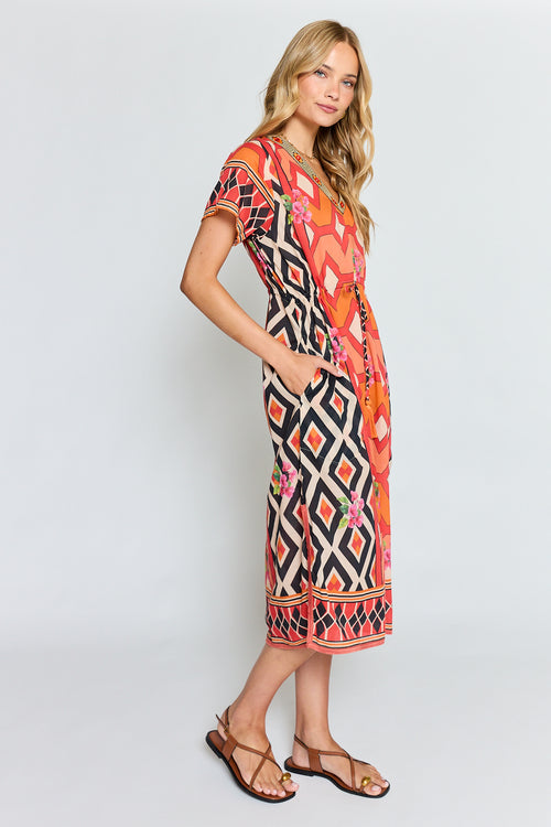 PRE SALE | LulaLife Bella Vista Midi Tangerine