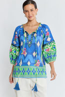 PRE SLAE | LulaLife Bella Vista Top Blueberry