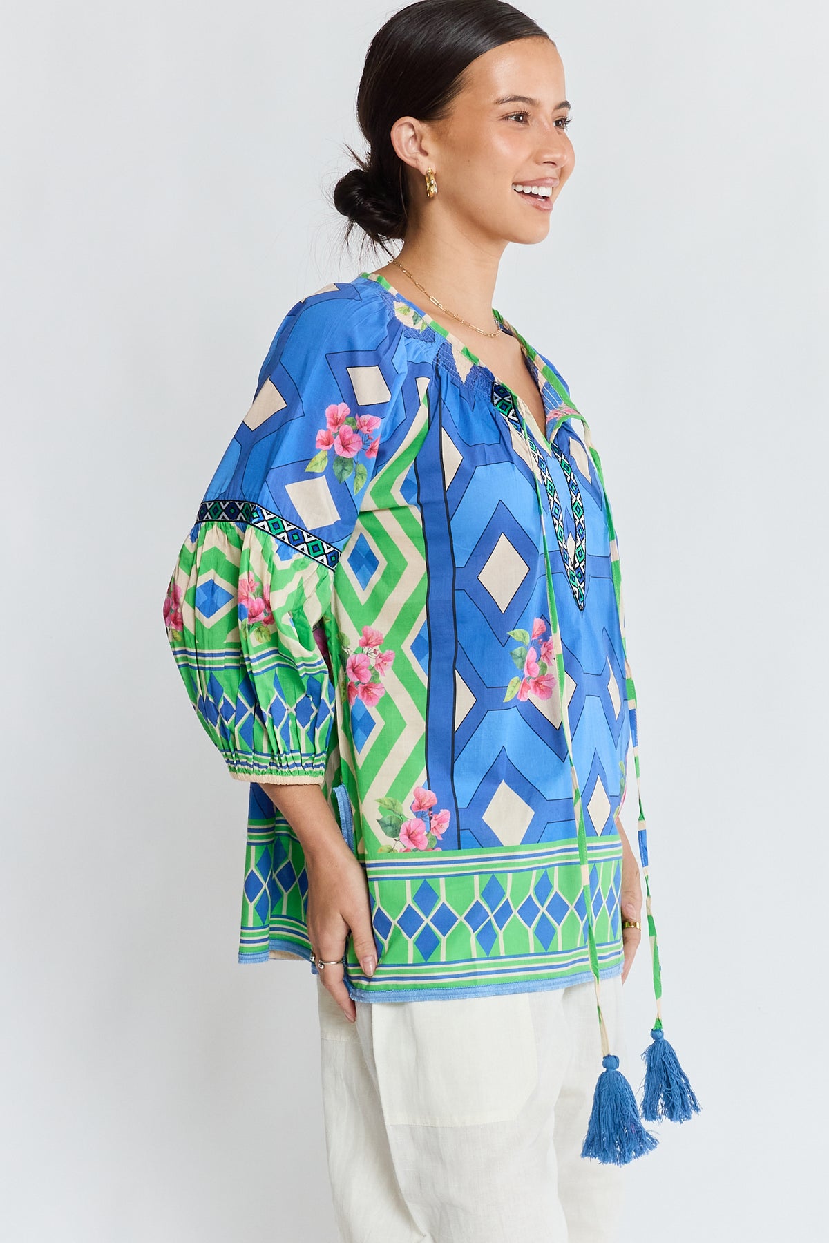 PRE SLAE | LulaLife Bella Vista Top Blueberry
