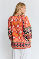 PRE SALE | LulaLife Bella Vista Top Tangerine