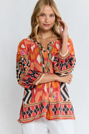 PRE SALE | LulaLife Bella Vista Top Tangerine